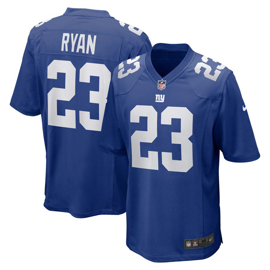 Men New York Giants 23 Logan Ryan Nike Royal Team Game NFL Jersey